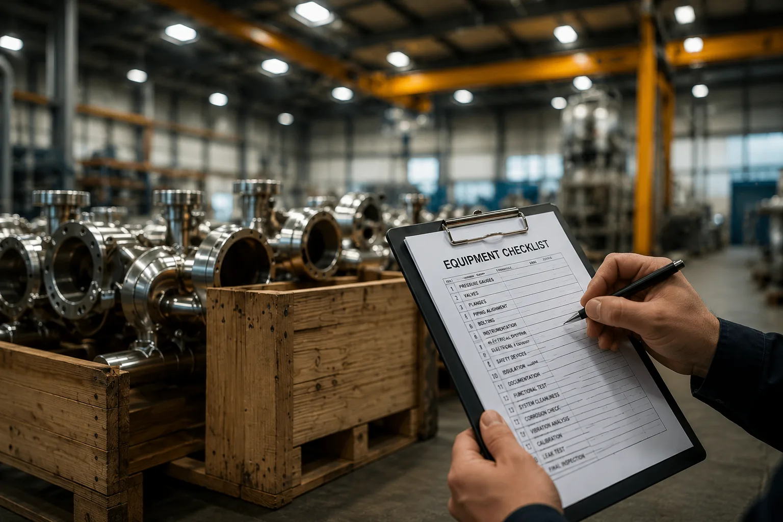 Procurement of production equipment and parts