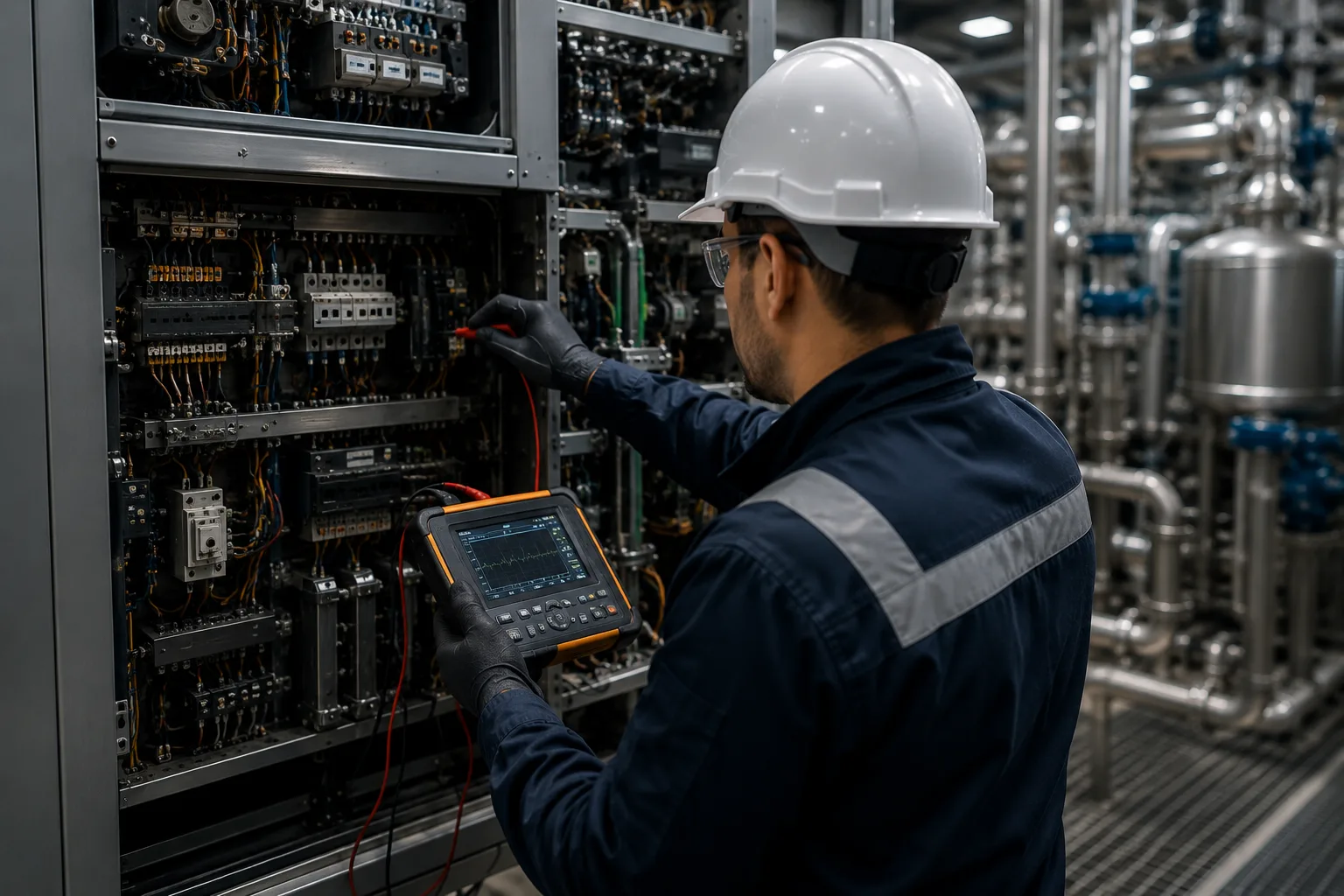 Troubleshooting a production line fault